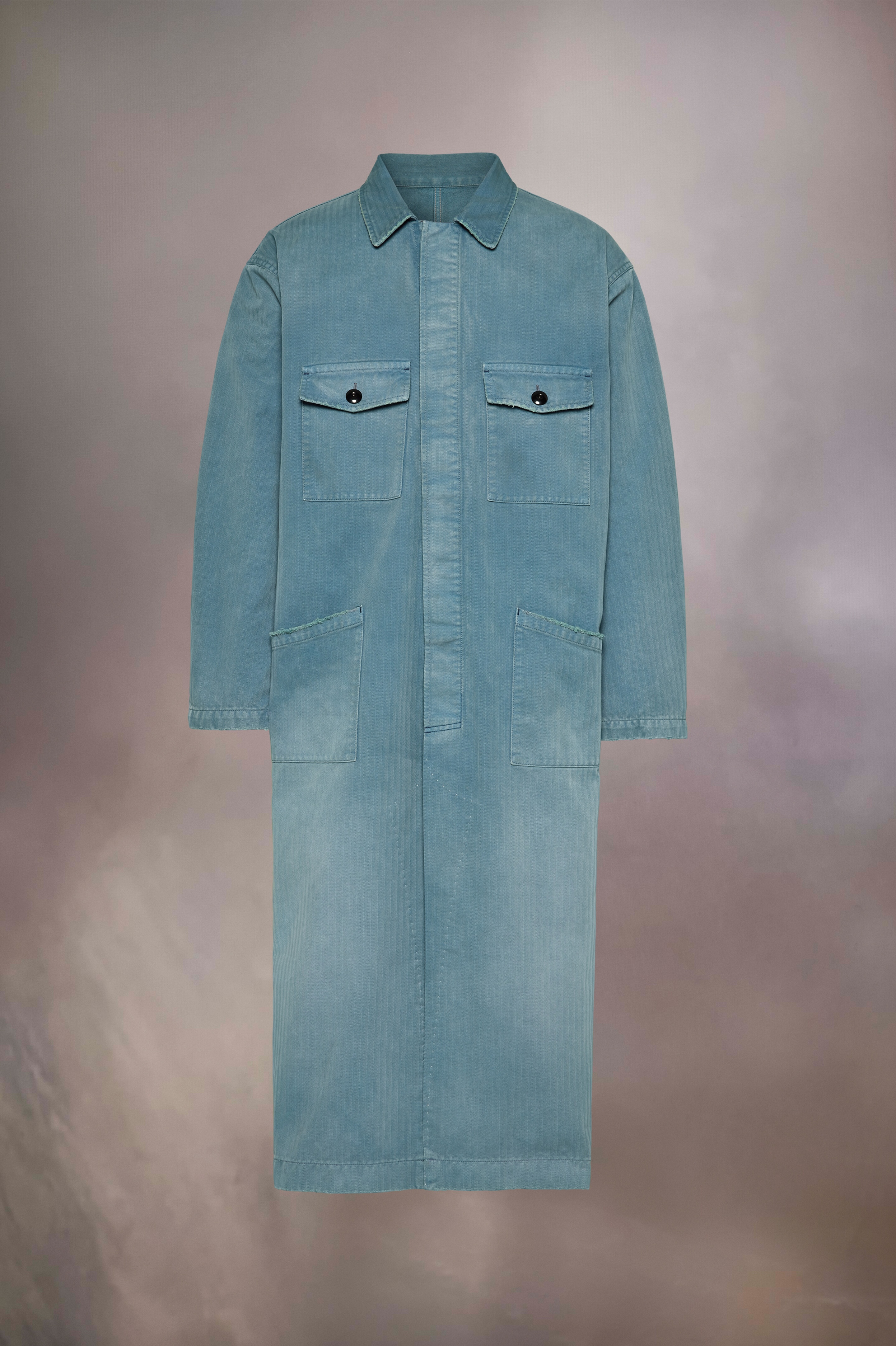 Herringbone trench coat - 2