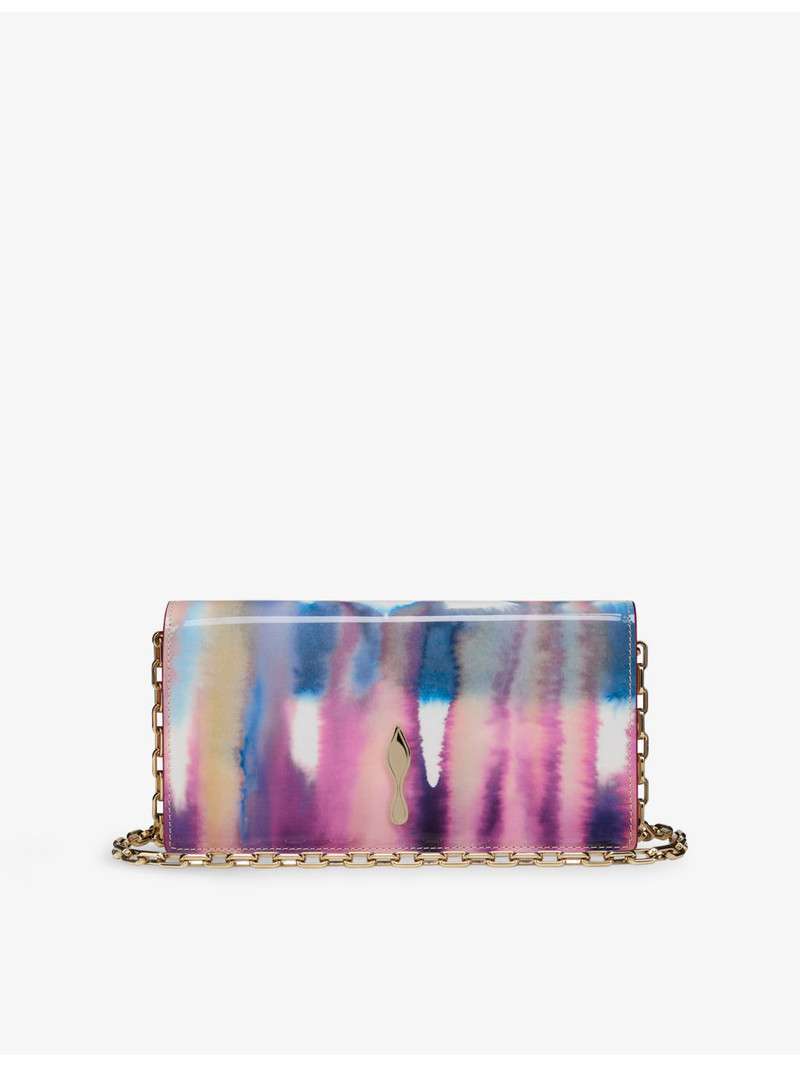 Bettina Tie-Dye Leather Clutch 1