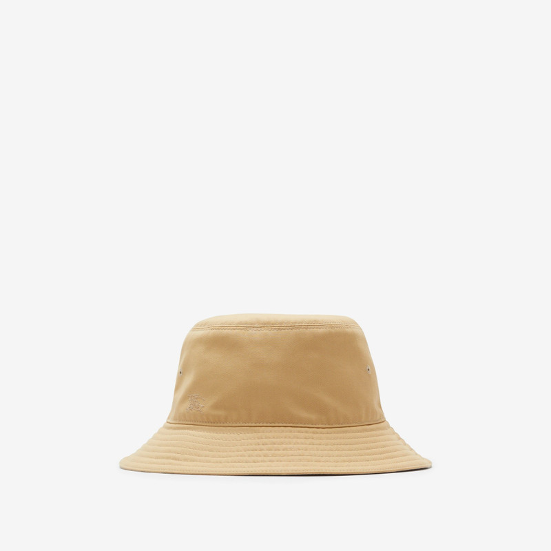 Reversible Cotton Blend Bucket Hat - 1