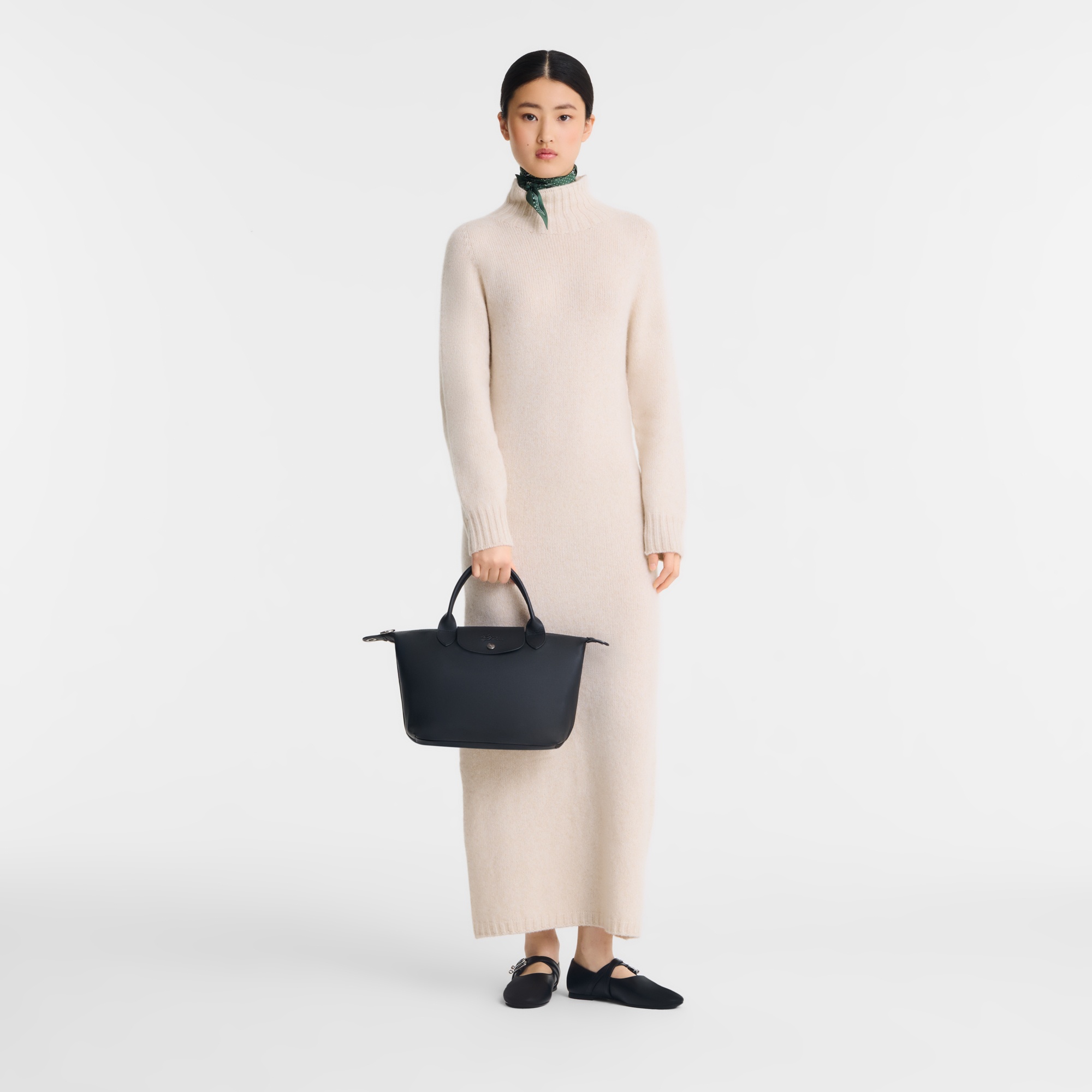 Le Pliage Xtra S Handbag Black - Leather - 2