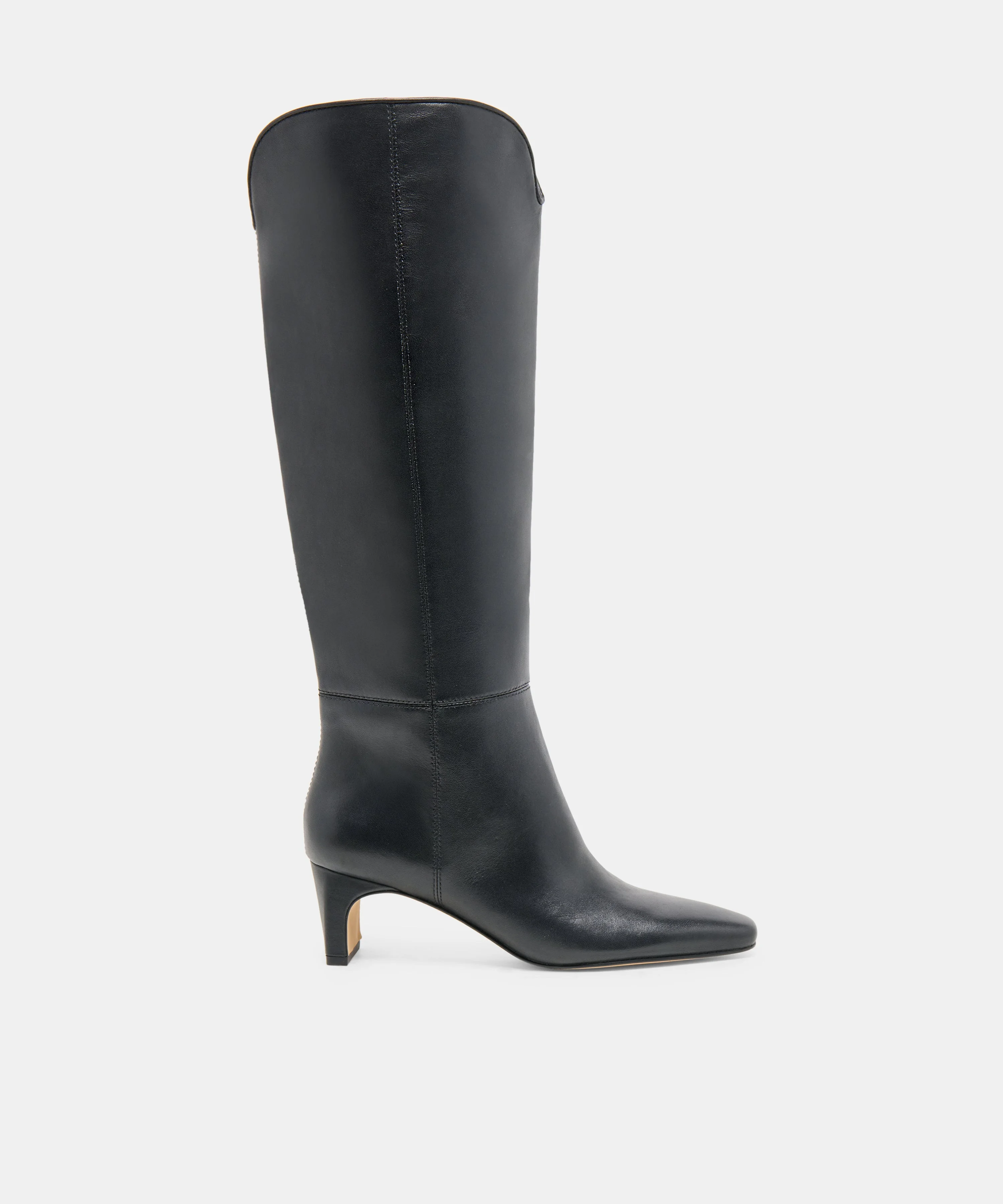BRION WIDE CALF BOOTS BLACK LEATHER - 1