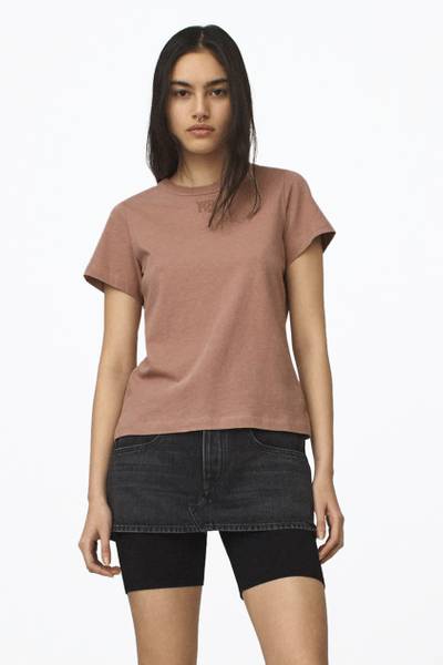 Alexander Wang SHRUNKEN LOGO TEE outlook