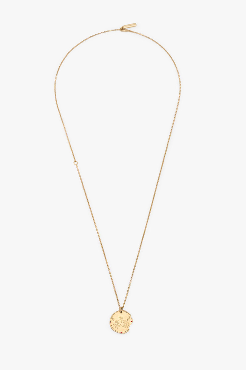 Victoria Beckham Cancer Zodiac Necklace outlook