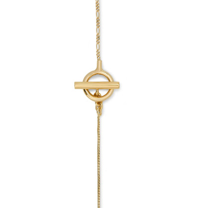 Bottega Veneta Gold-Tone Silver Necklace outlook