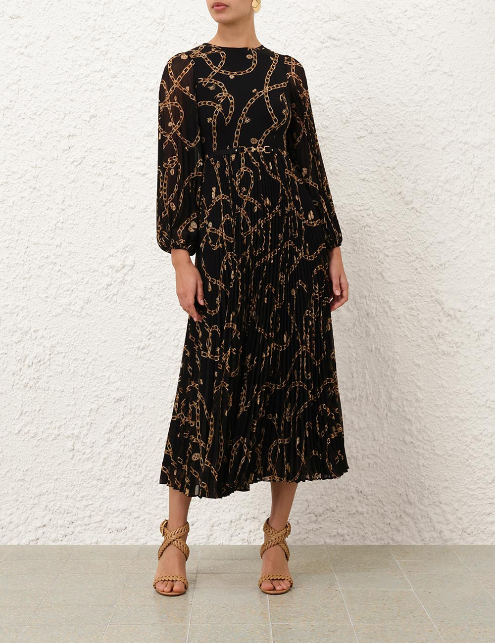 SUNRAY LONG SLEEVE DRESS - 2