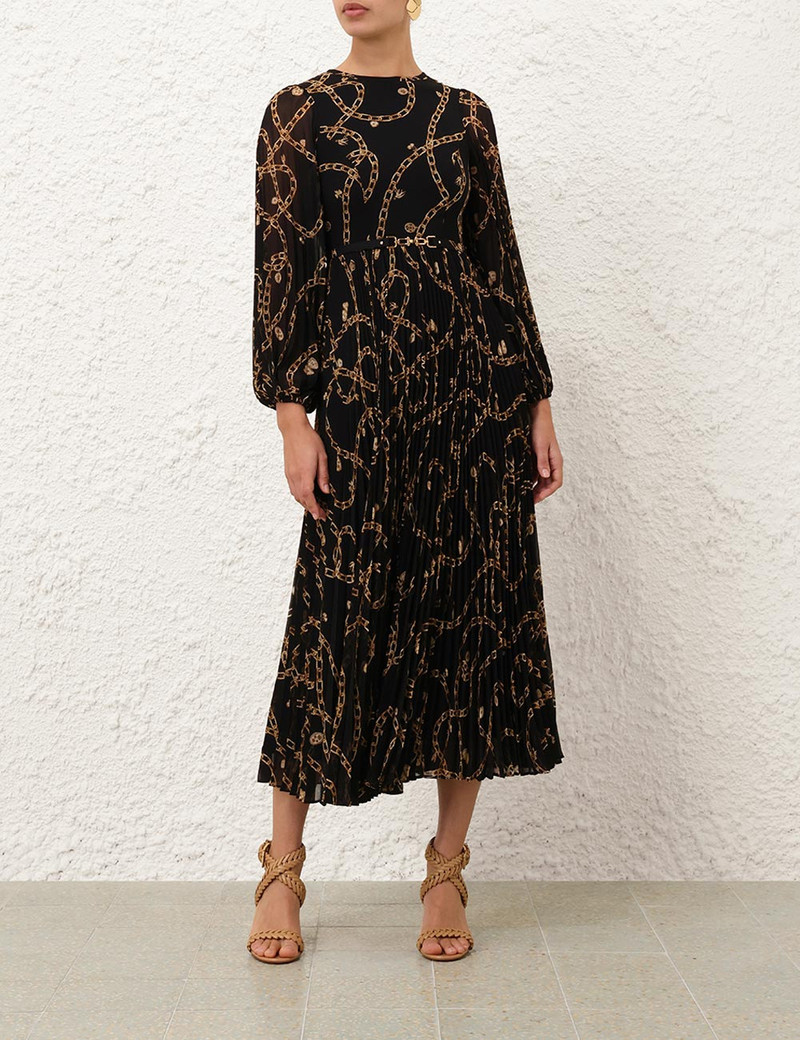 Zimmermann SUNRAY LONG SLEEVE DRESS outlook