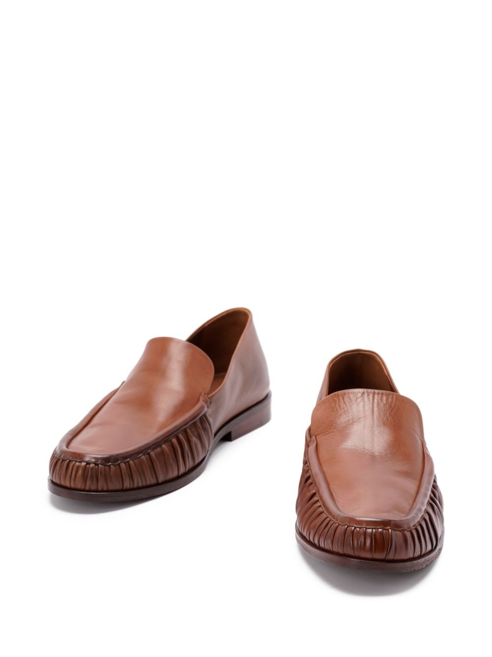 leather loafers - 5