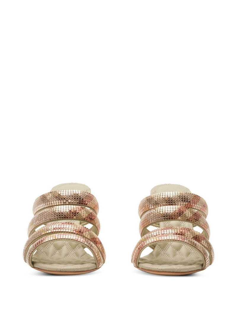 Burberry 90mm mesh-strap mules outlook