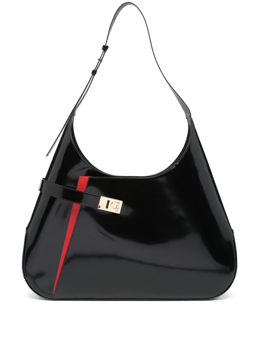 FERRAGAMO BAGS.. BLACK - 1