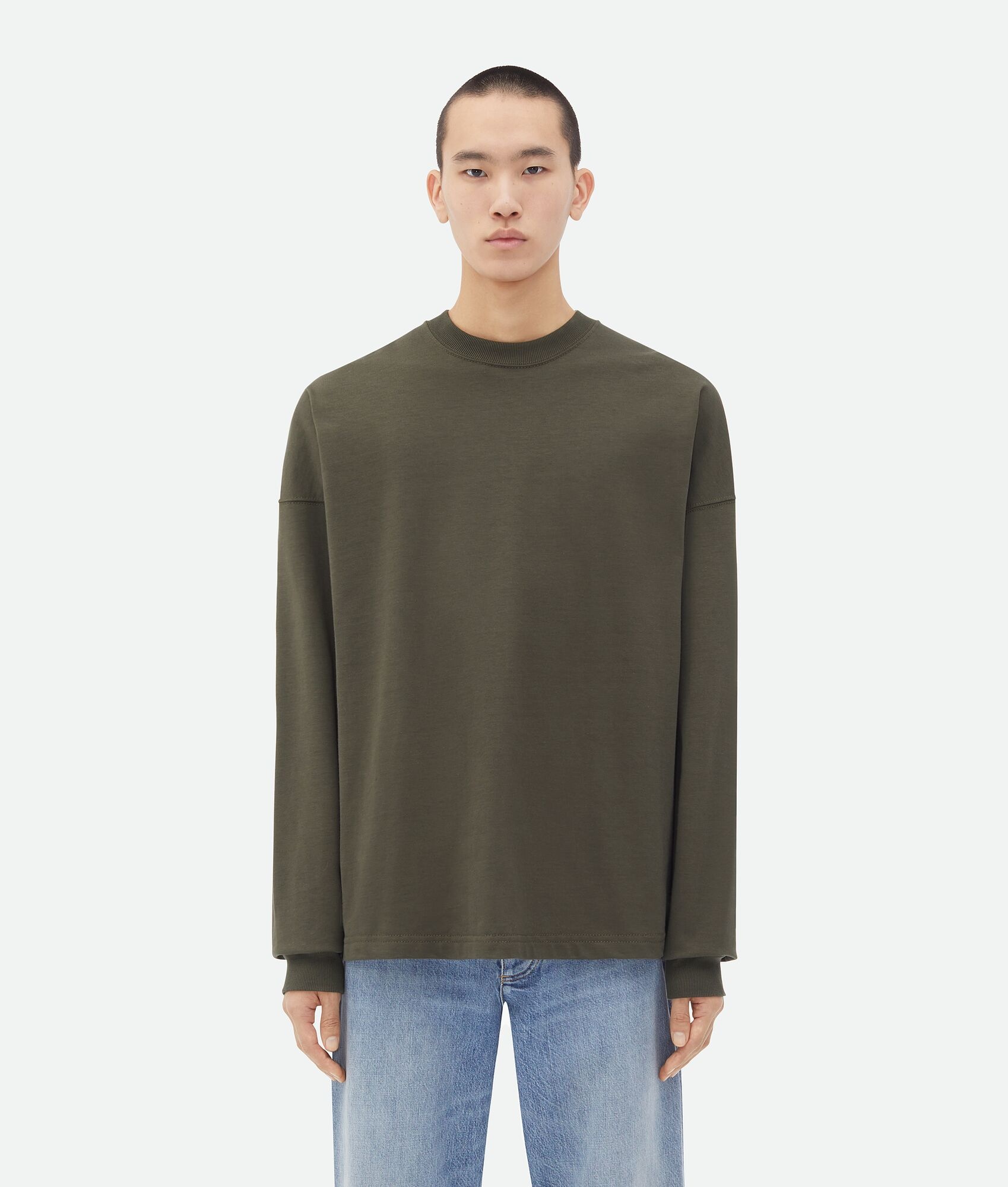【送料&関税込】Bottega Veneta Jersey Oversized Long Sleeve Bottega Veneta Bottega Veneta Jersey Oversized Long Sleeve T