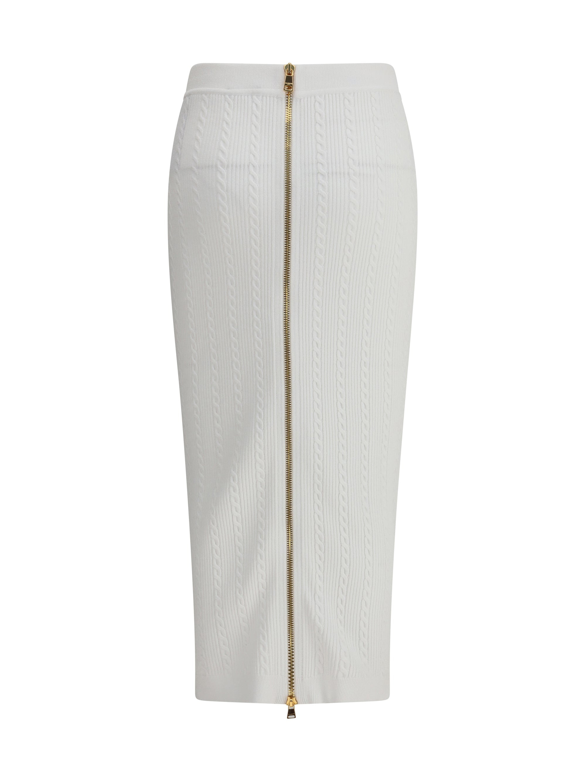 Balmain Women Knit Midi Skirt - 2