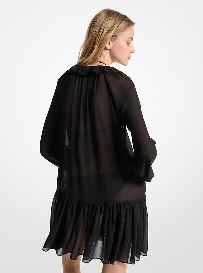 MICHAEL KORS Ruffled Mini Dress outlook