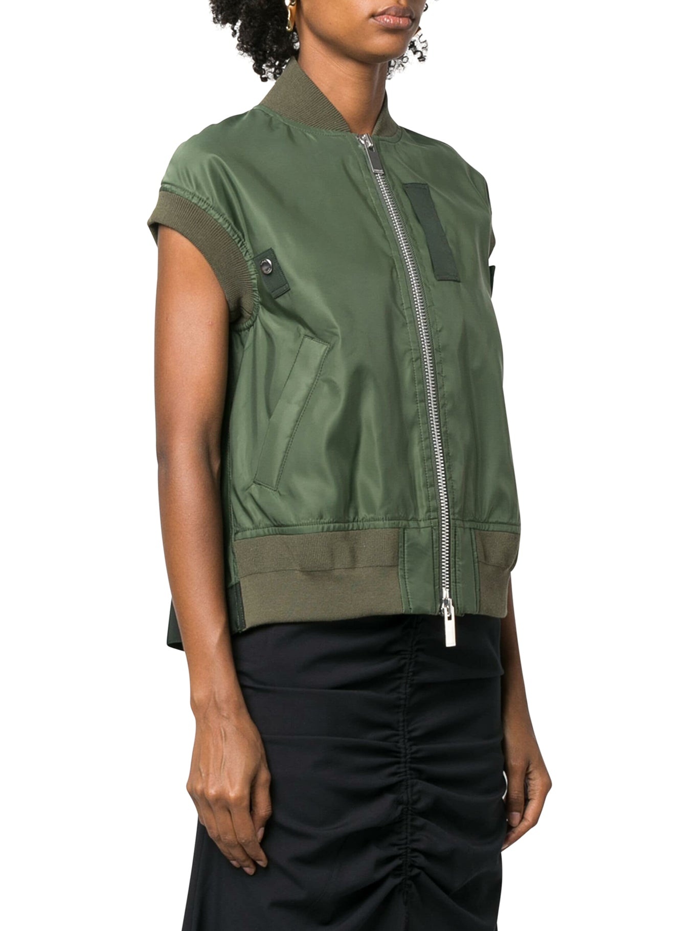 sacai NYLON TWILL VEST | suitnegozi | REVERSIBLE