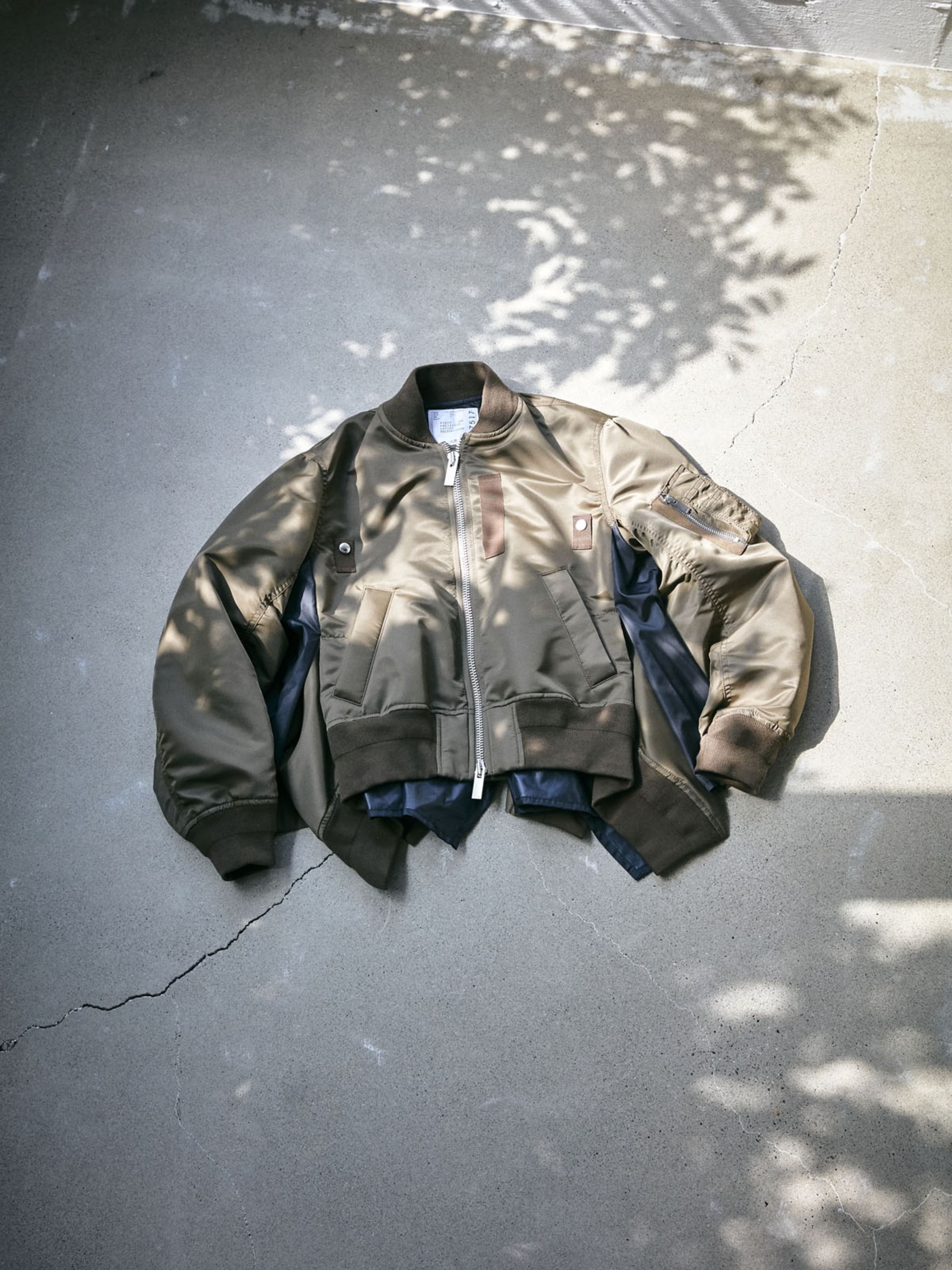 sacai Nylon Twill Blouson | REVERSIBLE