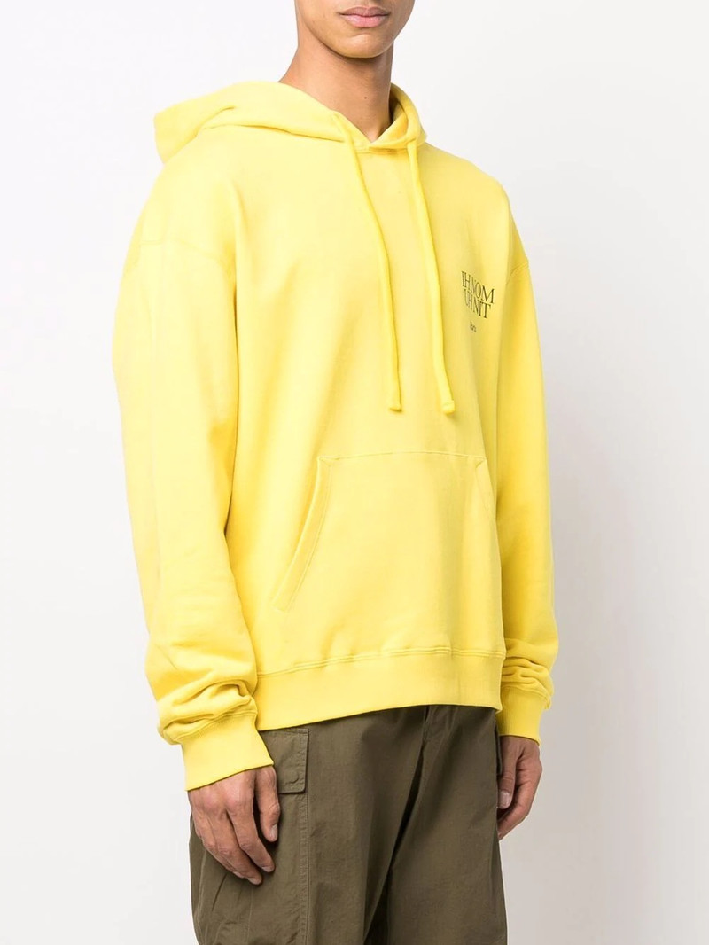 logo-print cotton hoodie 4