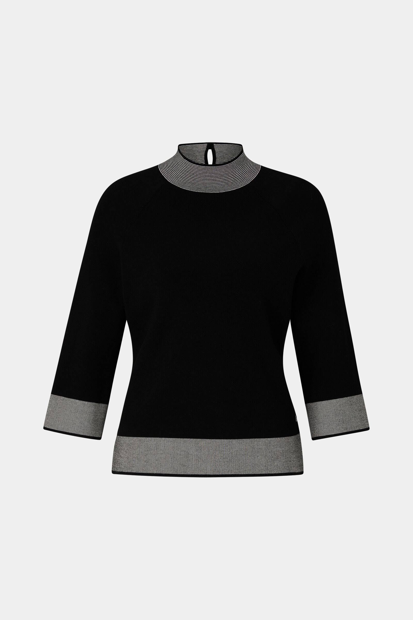 Magda sweater in Black/White - 1
