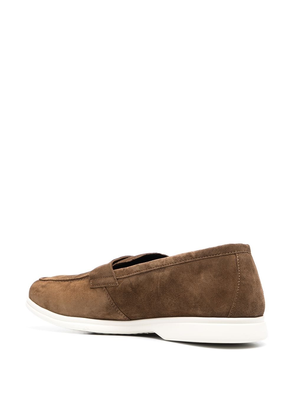 suede penny loafers - 3