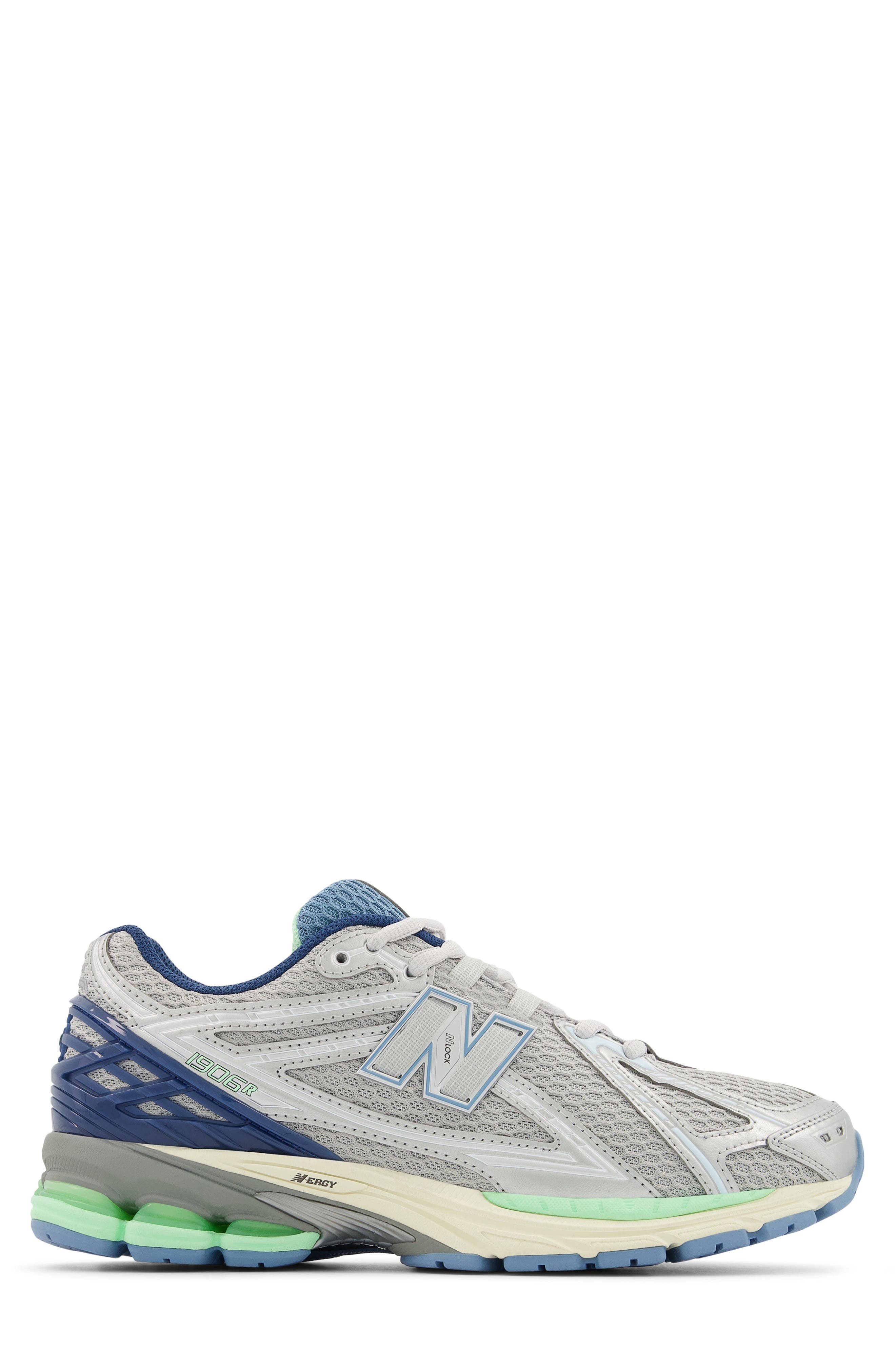 New Balance Gender Inclusive 1906A Running Shoe in Silver Metallic/Still Water at Nordstrom - 2