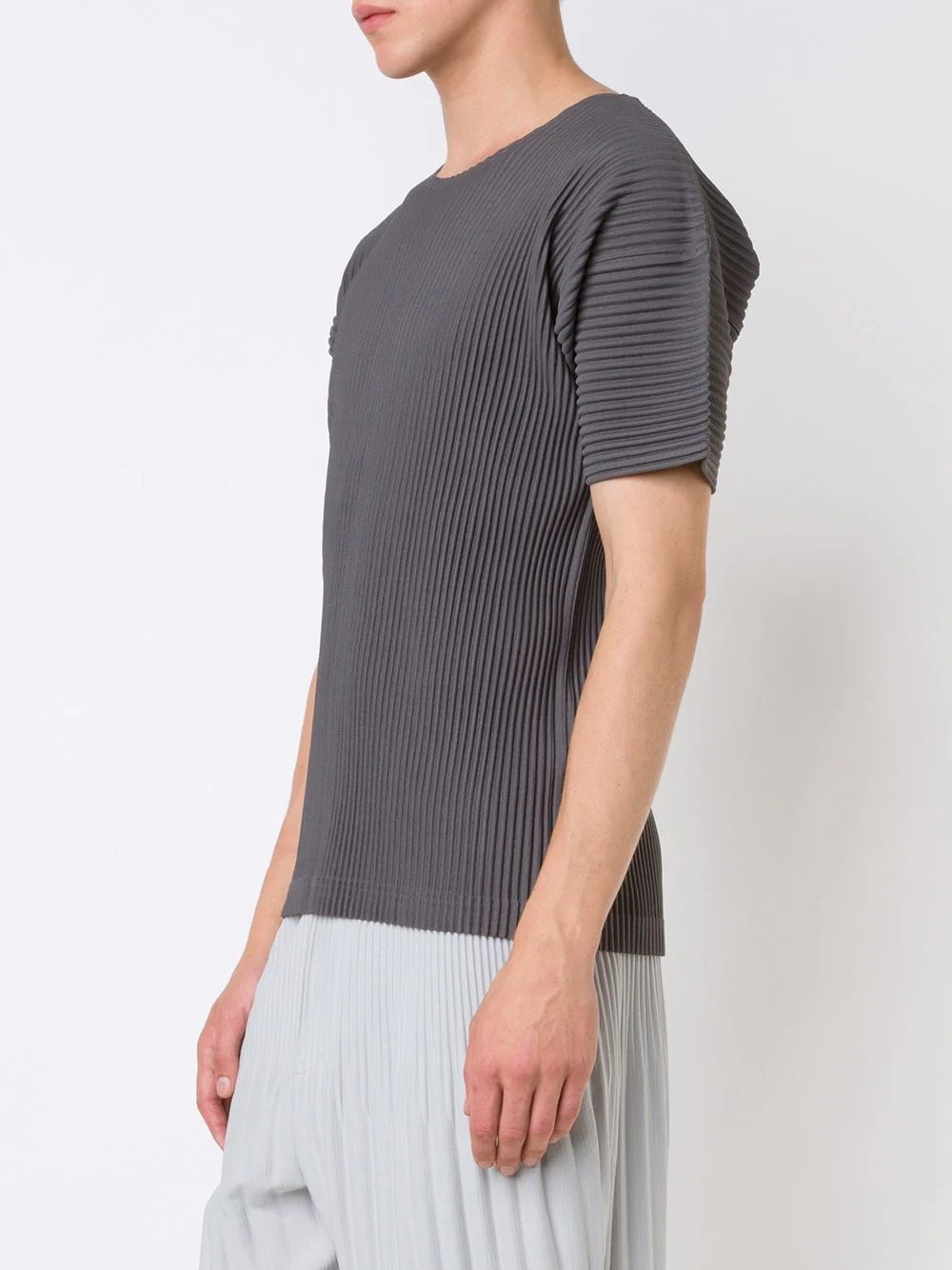 pleated T-shirt - 3