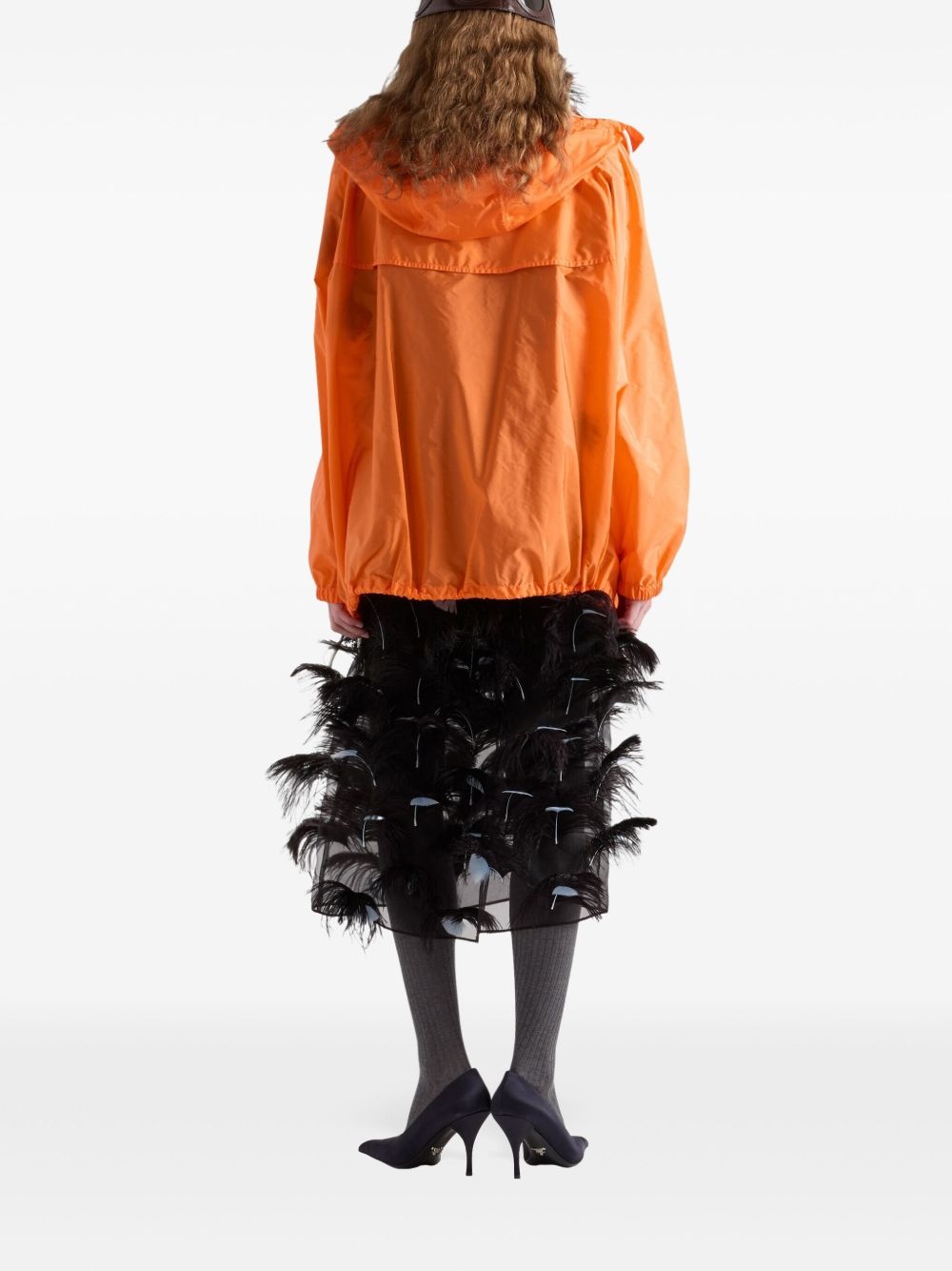 Re-Nylon rain jacket - 3