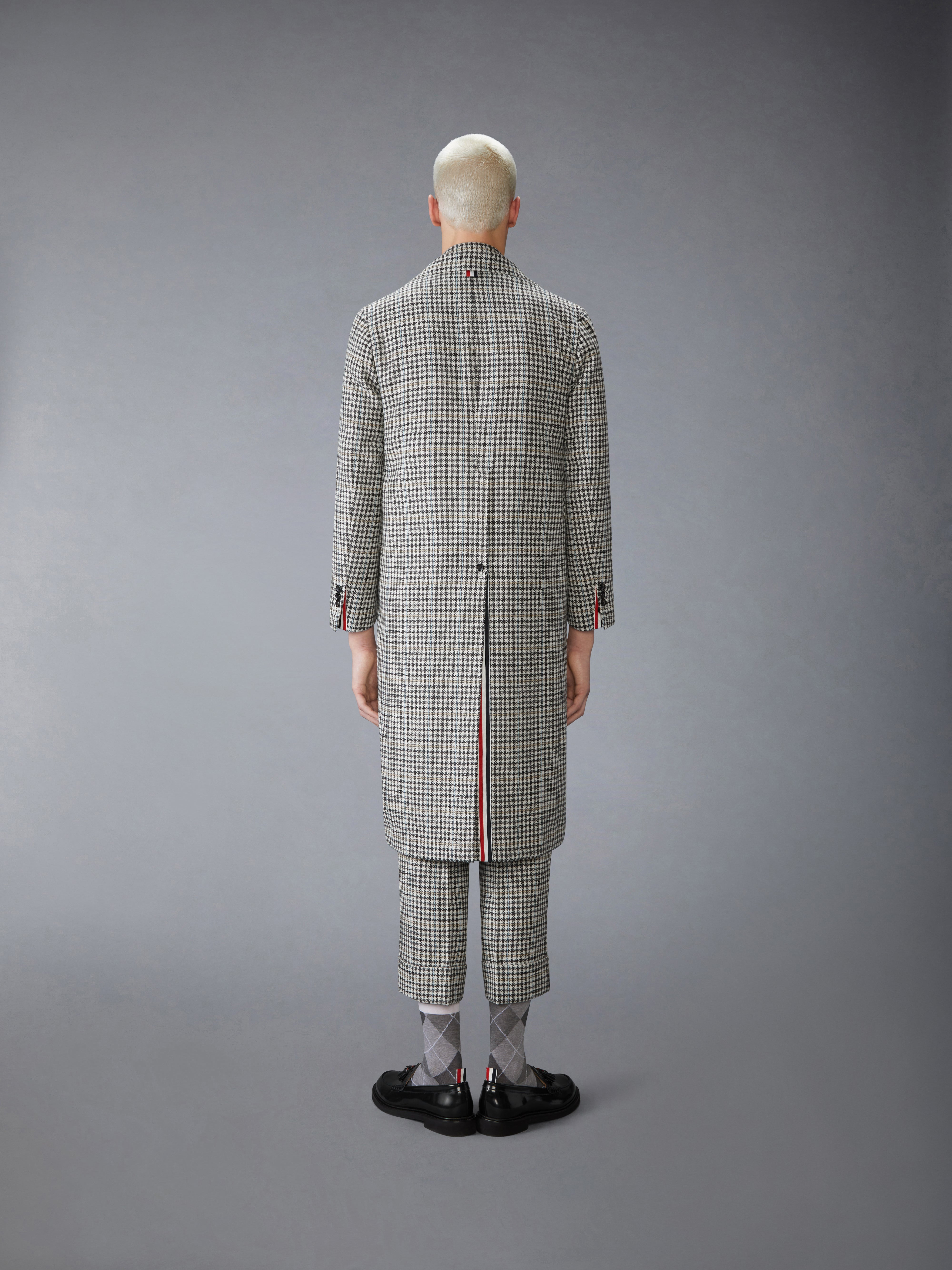 GUNCLUB CHECK HUNTING TWEED UNCONSTRUCTED OVERCOAT - 3