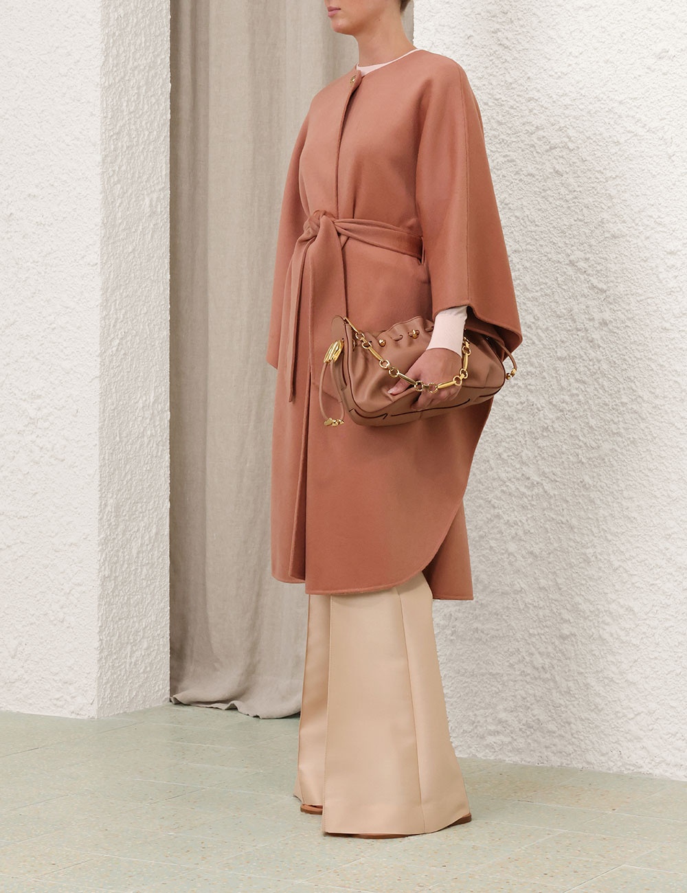 ILLUMINATE BELTED CAPE - 3