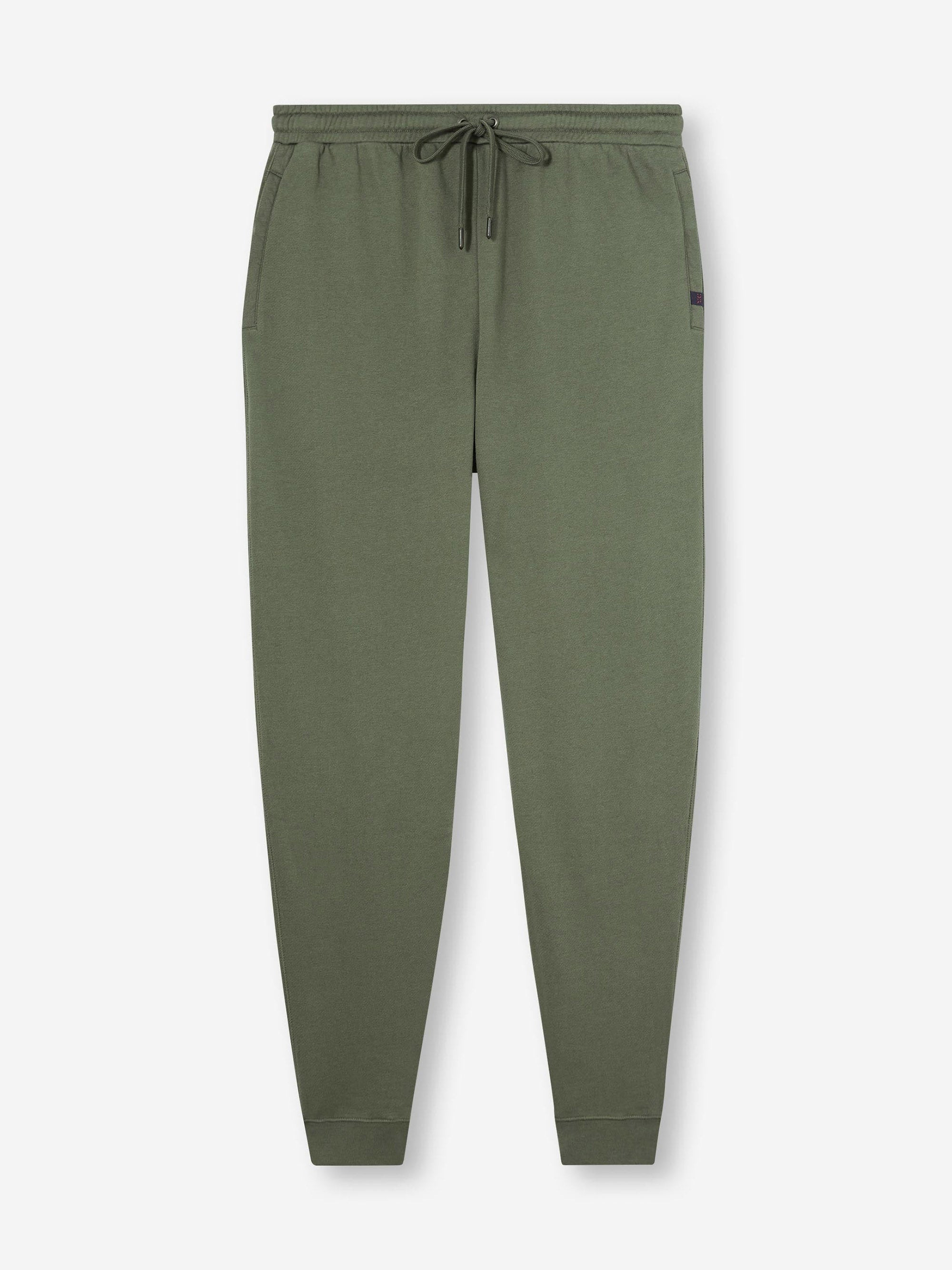 Men's Sweatpants Quinn Cotton Modal Green - 2