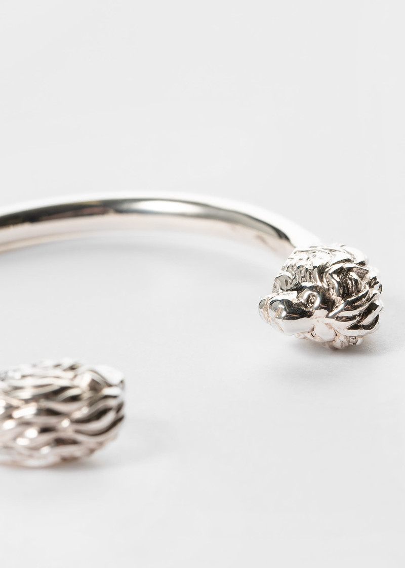 Silver 'Loewenkind' Lion Bangle 3