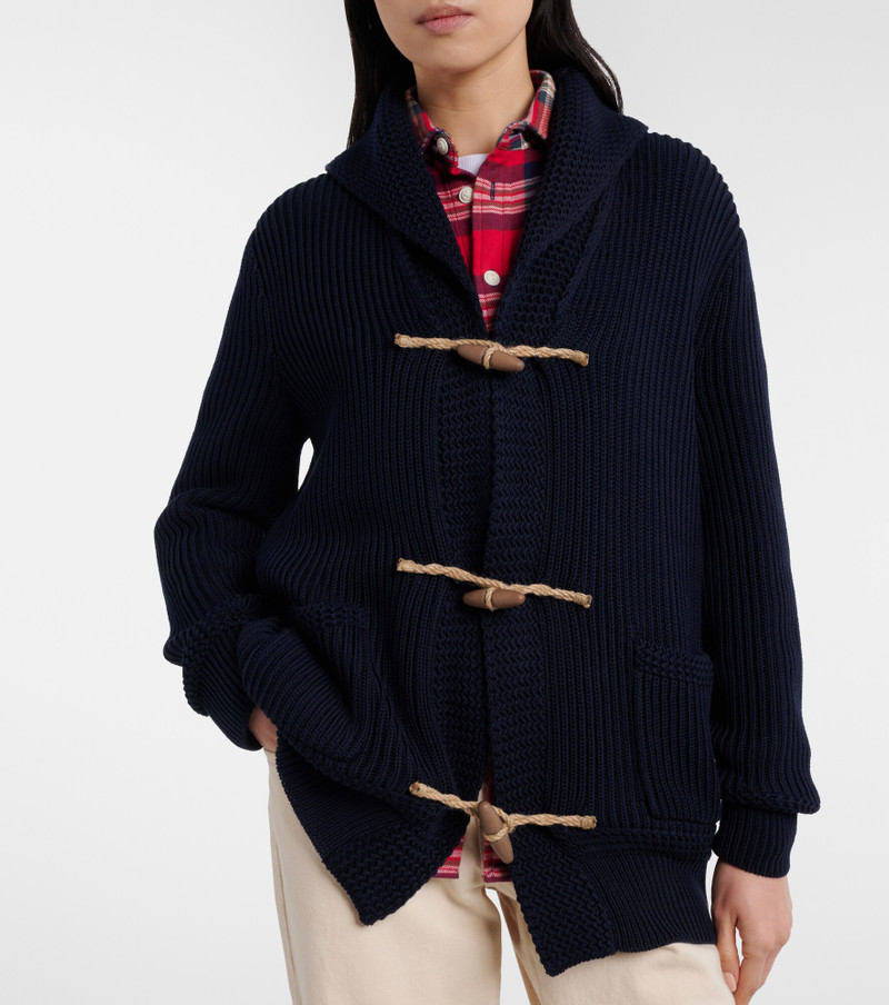Cotton and silk cardigan 3