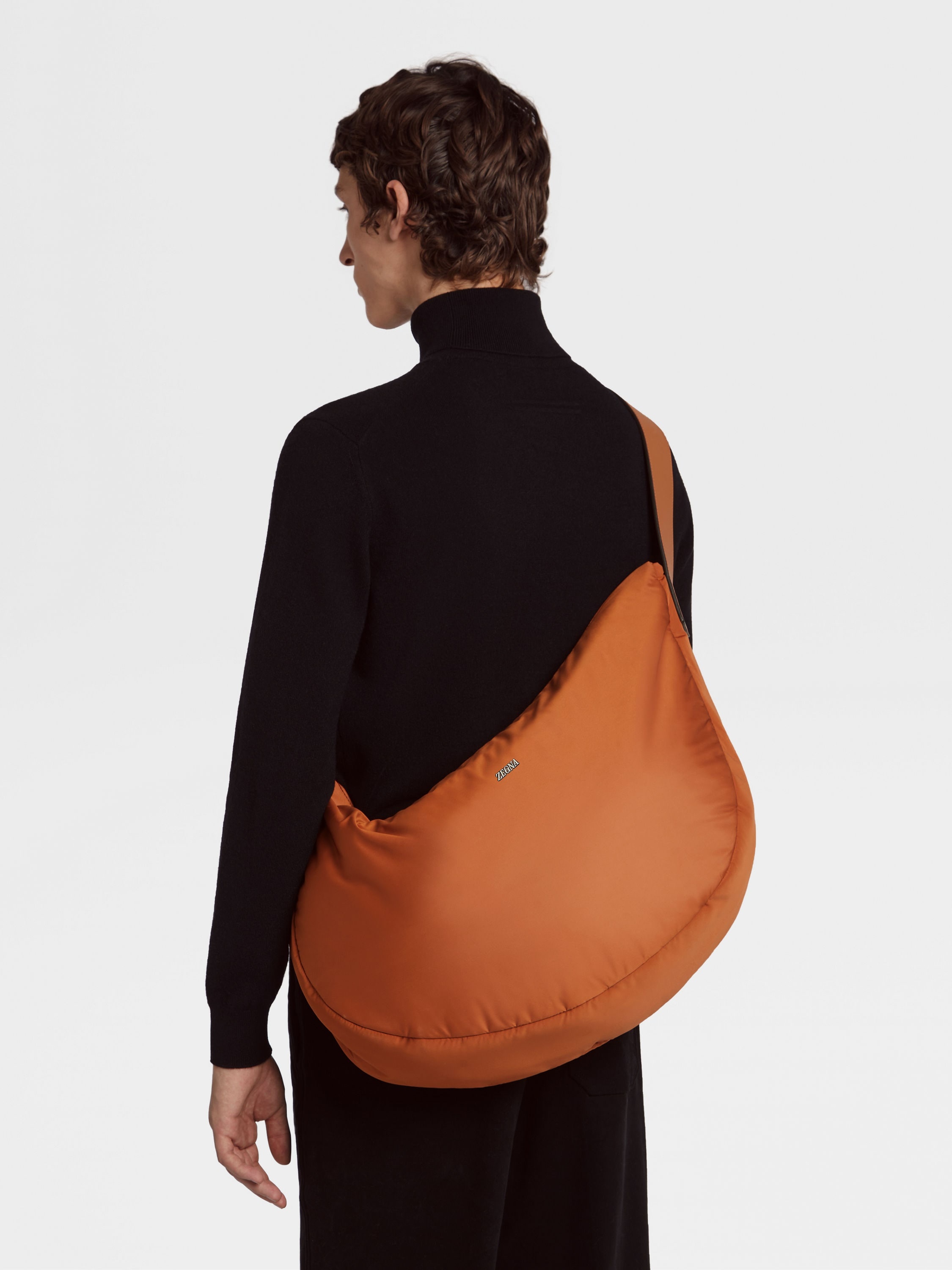 FOLIAGE TECHNICAL FABRIC HOBO BAG - 2