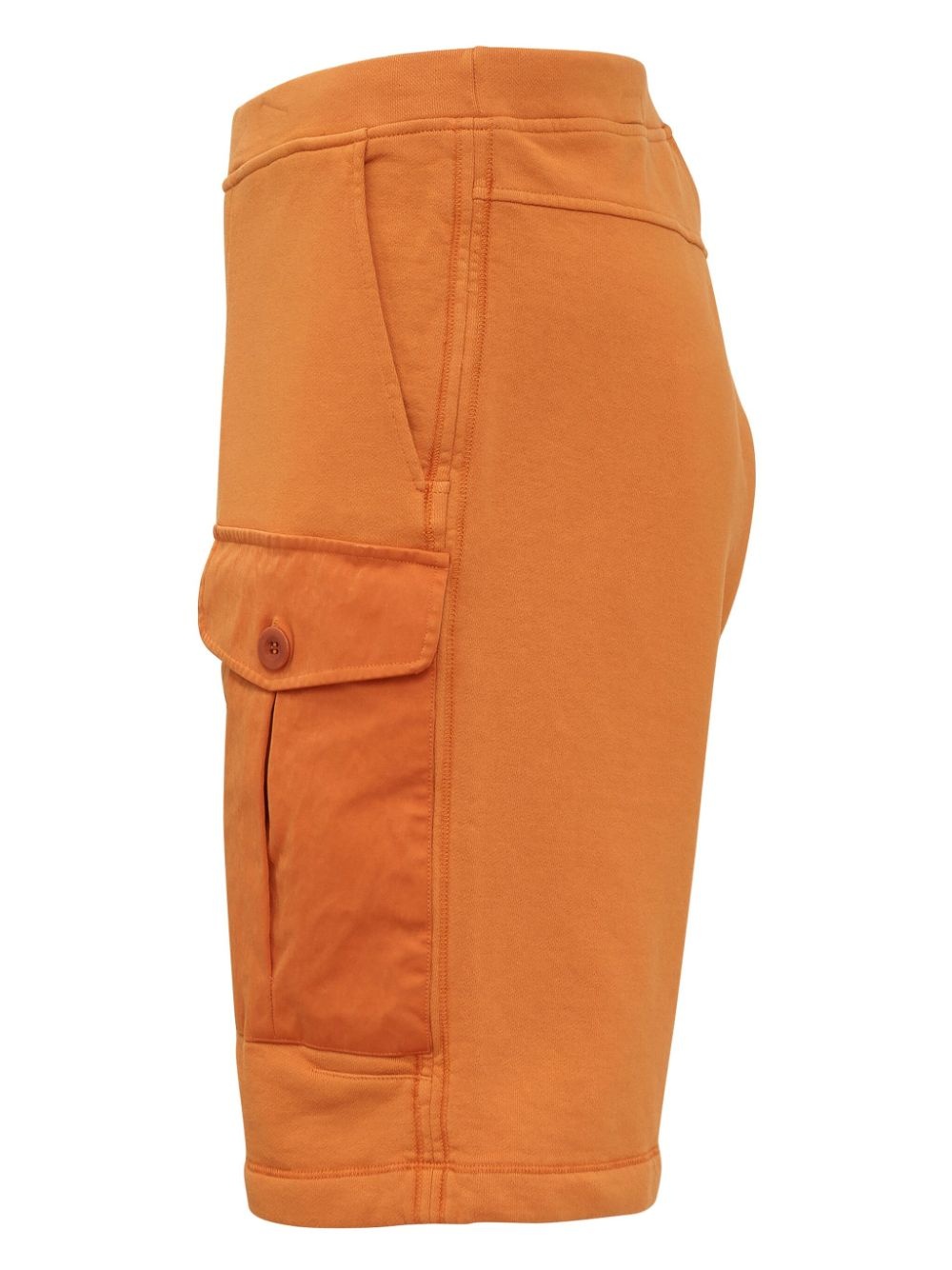 garment-dyed fleece shorts - 3