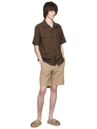 NN07 Brown Daniel 1680 Shirt outlook