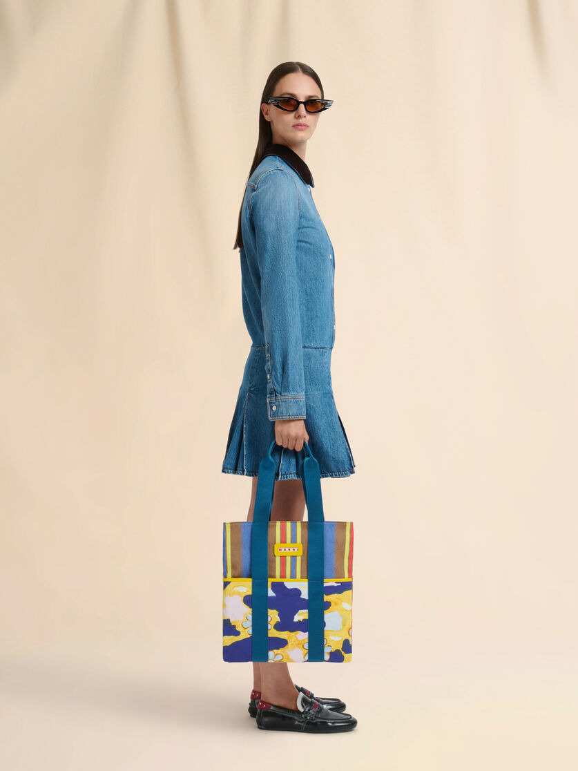 MULTICOLOUR COTTON TOTE BAG - 2