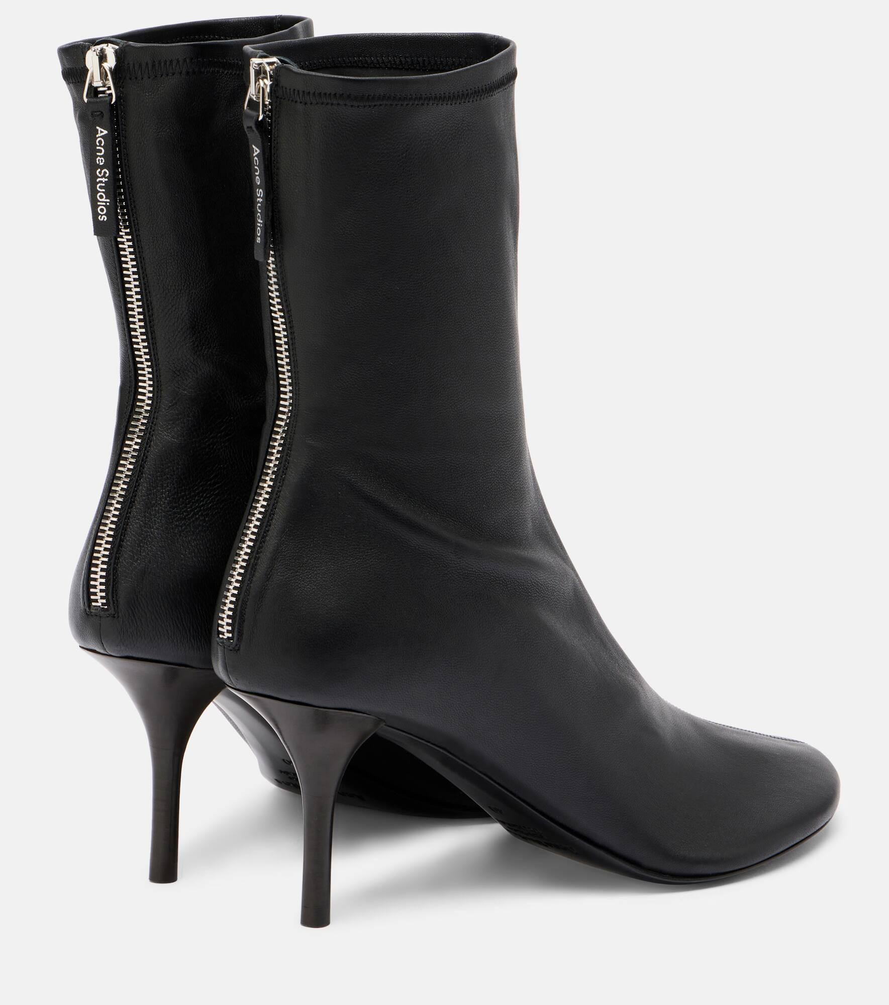 75 leather ankle boots - 2