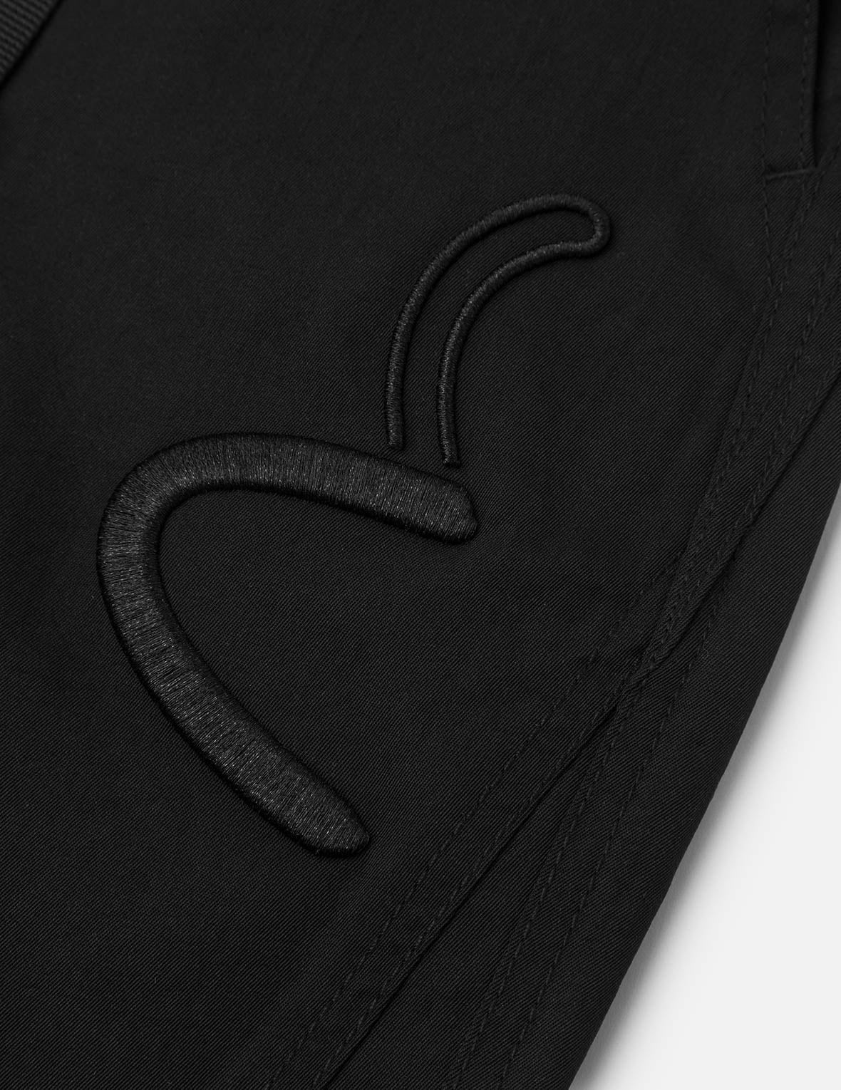Seagull and Logo Embroidery Regular Fit Sport Pants - 6