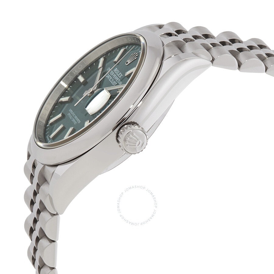 Rolex Datejust 36 Mint Green Dial Automatic Men's Stainless Steel Jubilee Watch M126200-0023 - 2