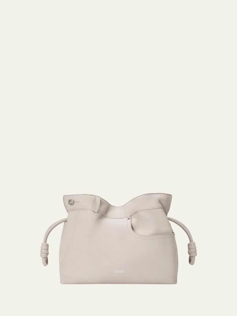Flamenco Panta Clutch Bag in Leather - 1