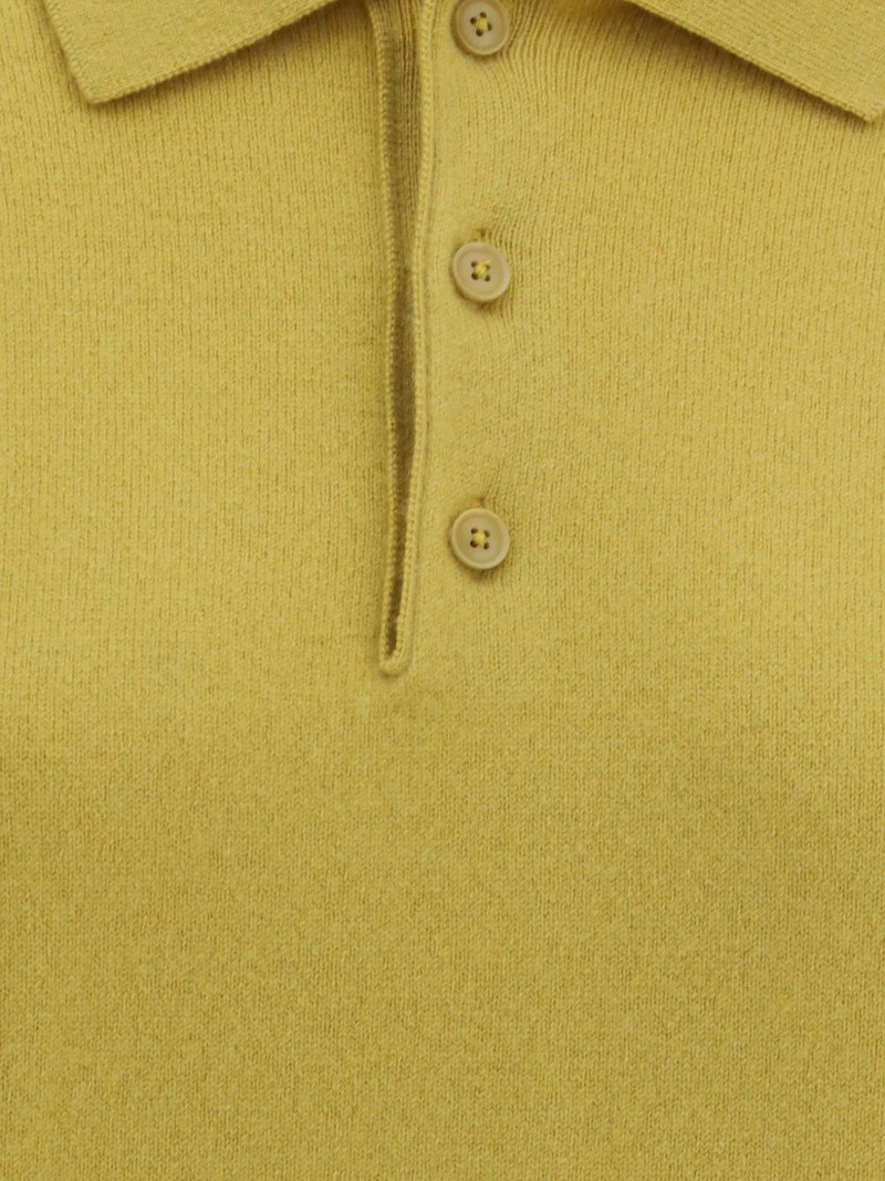 extreme cashmere N°223 Be For buttoned polo polo shirt outlook