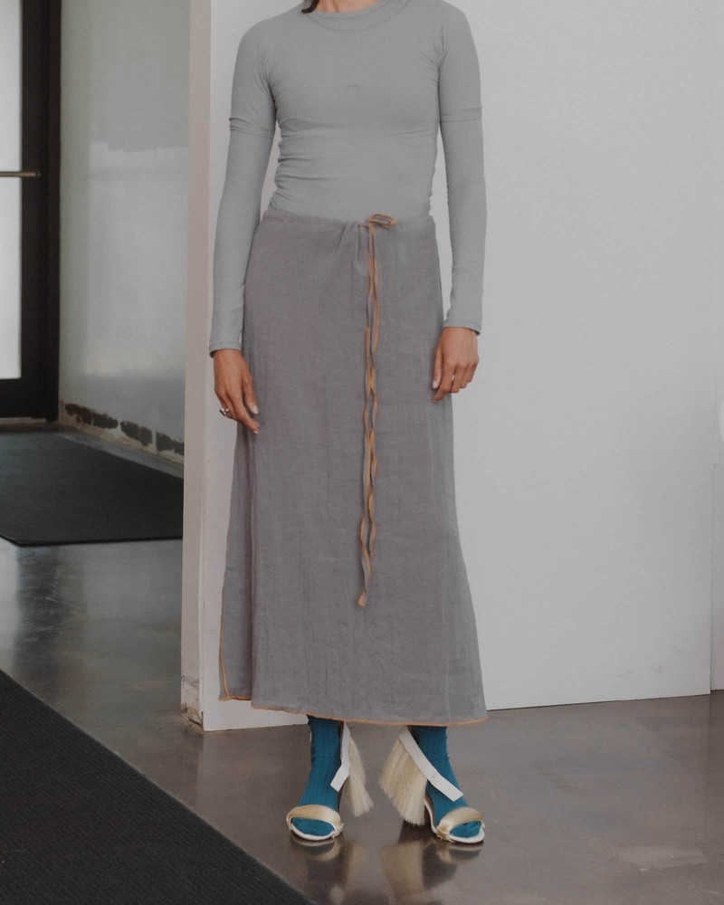 Max Skirt - Crinkle Linen 9