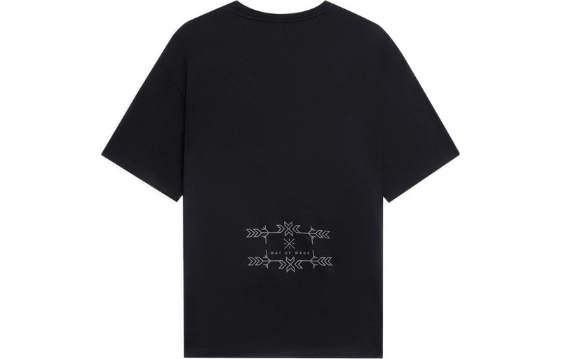 Li-Ning Li-Ning Way Of Wade Small Graphic T-shirt 'Black' AHSS805-1 outlook