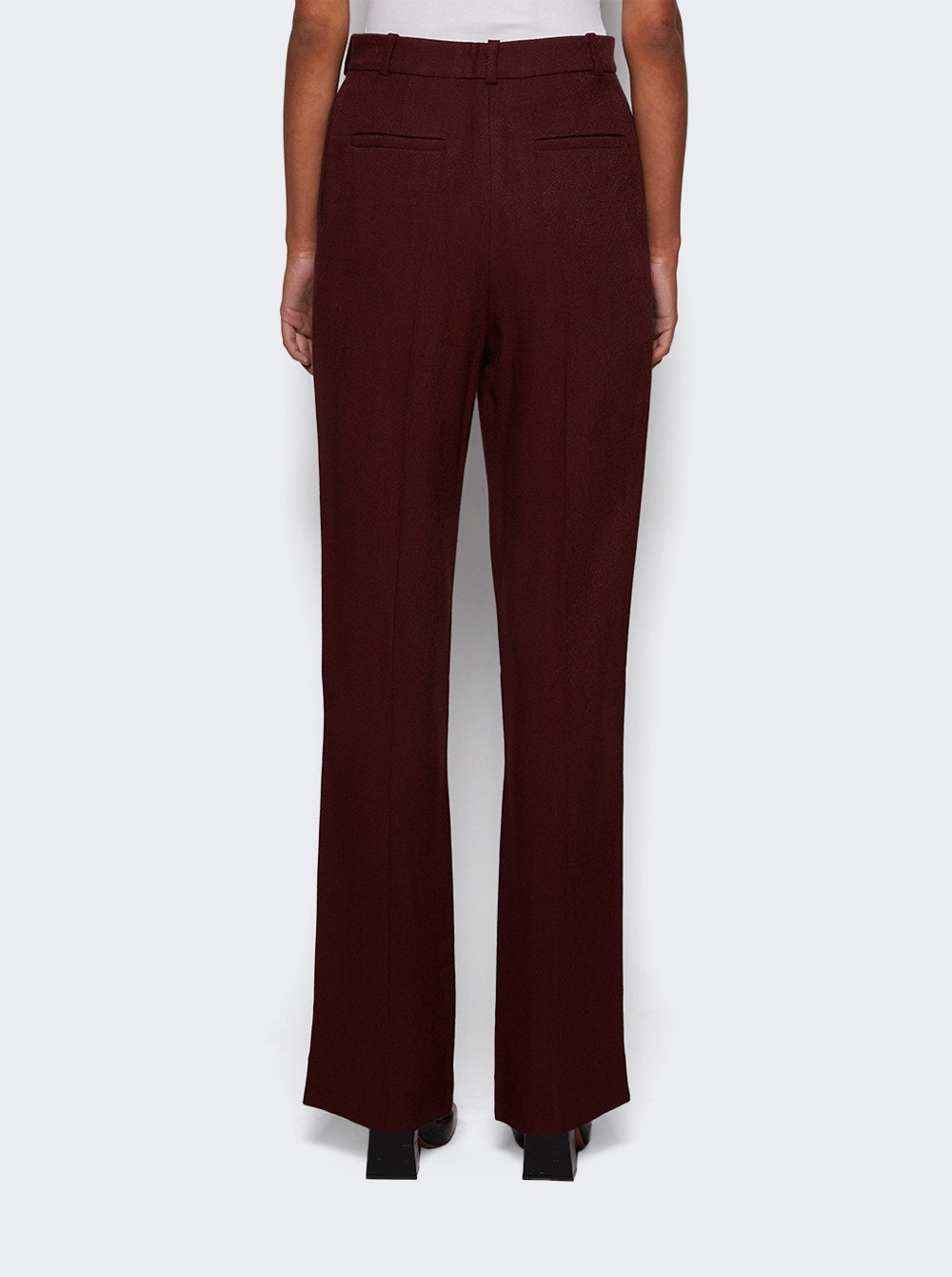 Gabrielle Trouser Burgundy - 5