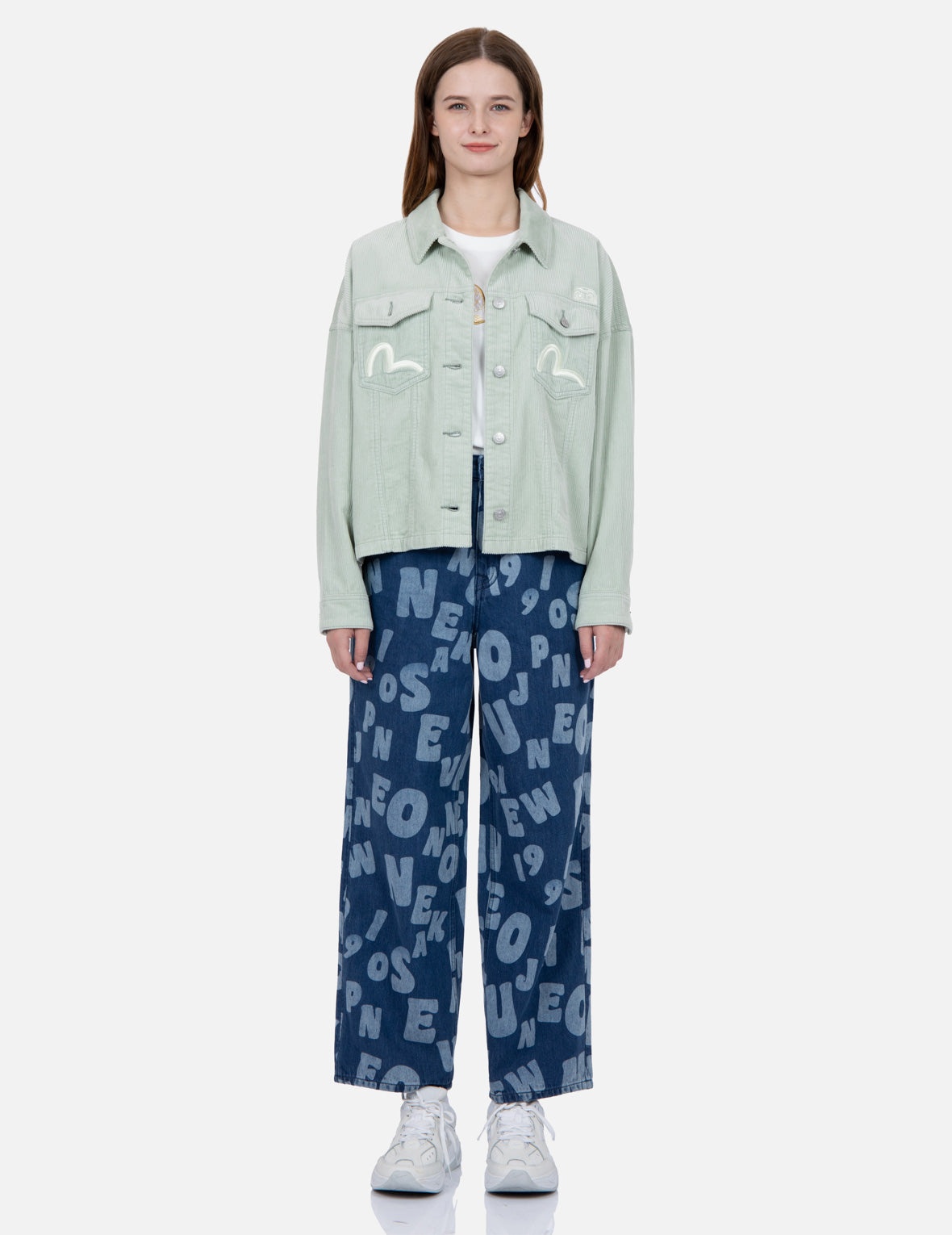 EVISU Squad Embroidery Corduroy Jacket - 6