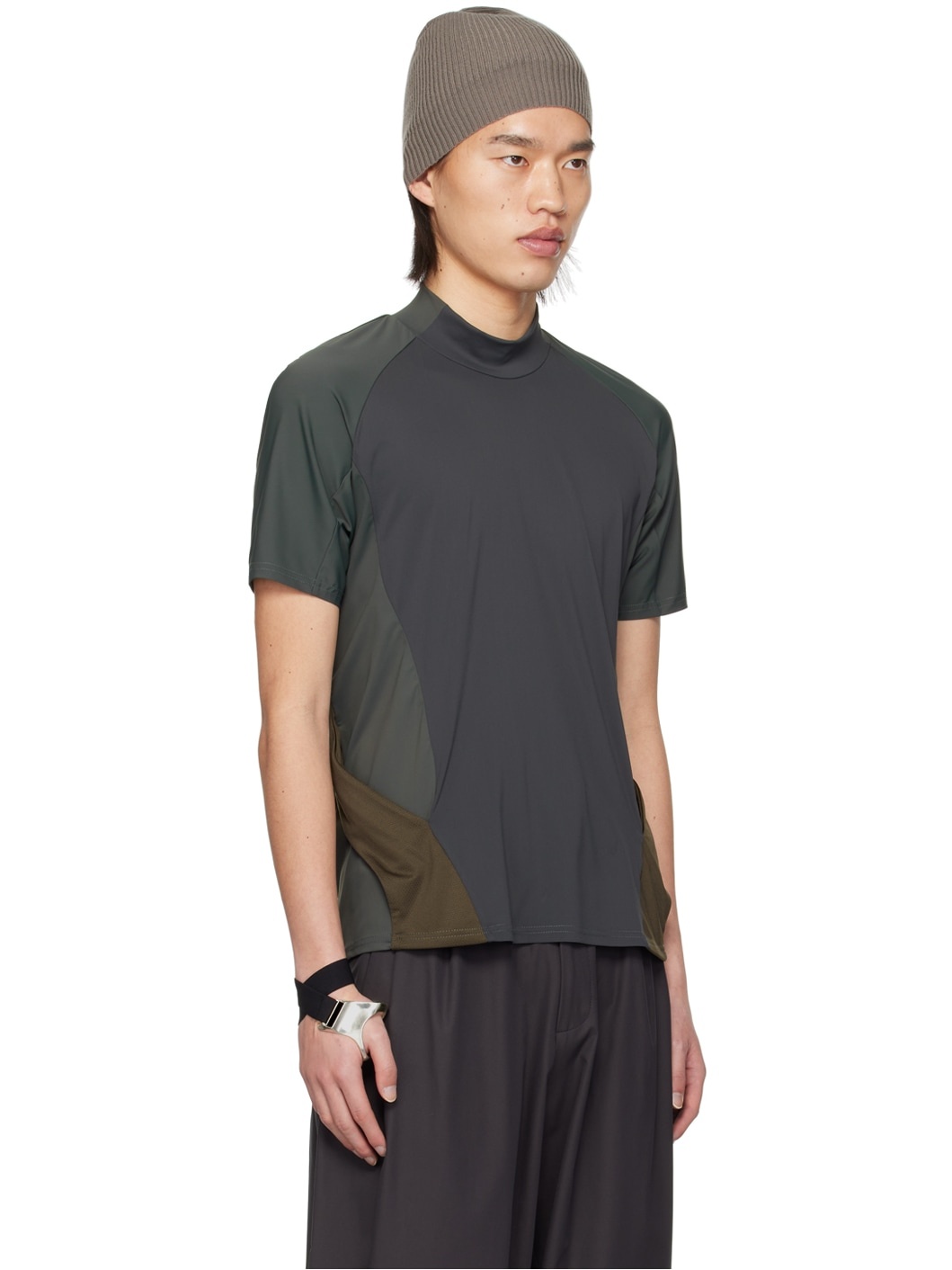 Gray Pocket T-Shirt - 2