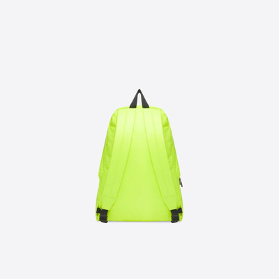 BALENCIAGA Men's Puffy Backpack in Yellow outlook