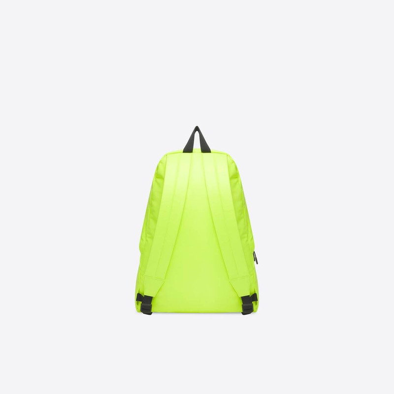 Men's Puffy Backpack in Yellow 3