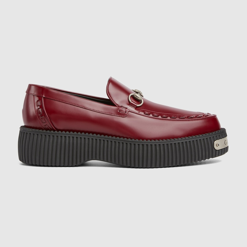 Men's Gucci Horsebit creeper loafer 1