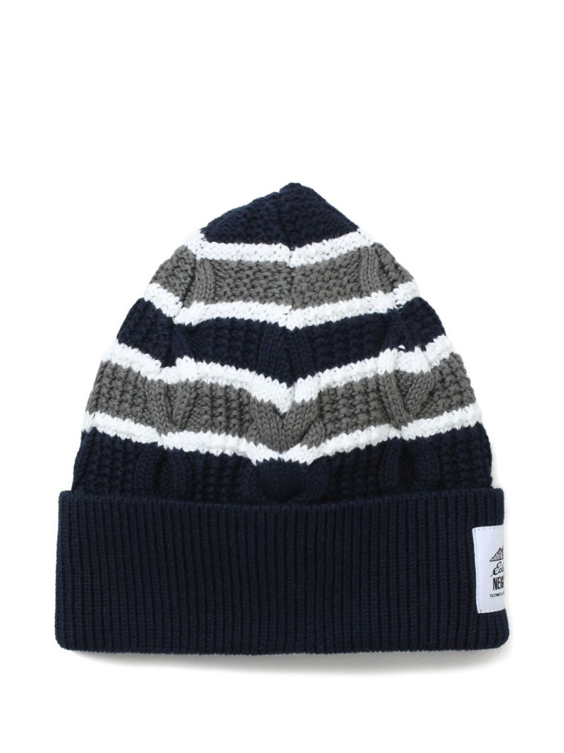 NEIGHBORHOOD x Eddie Bauer striped beanie hat outlook