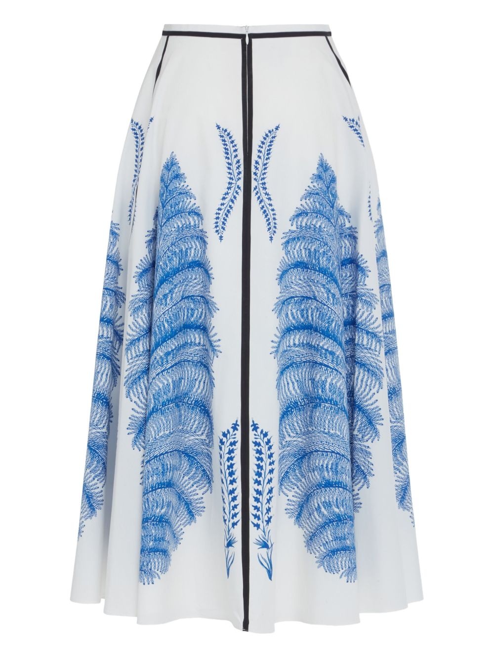 graphic-print midi skirt - 5