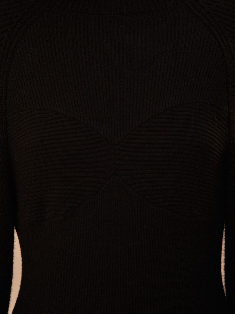 balloon-sleeve ribbed top - 5