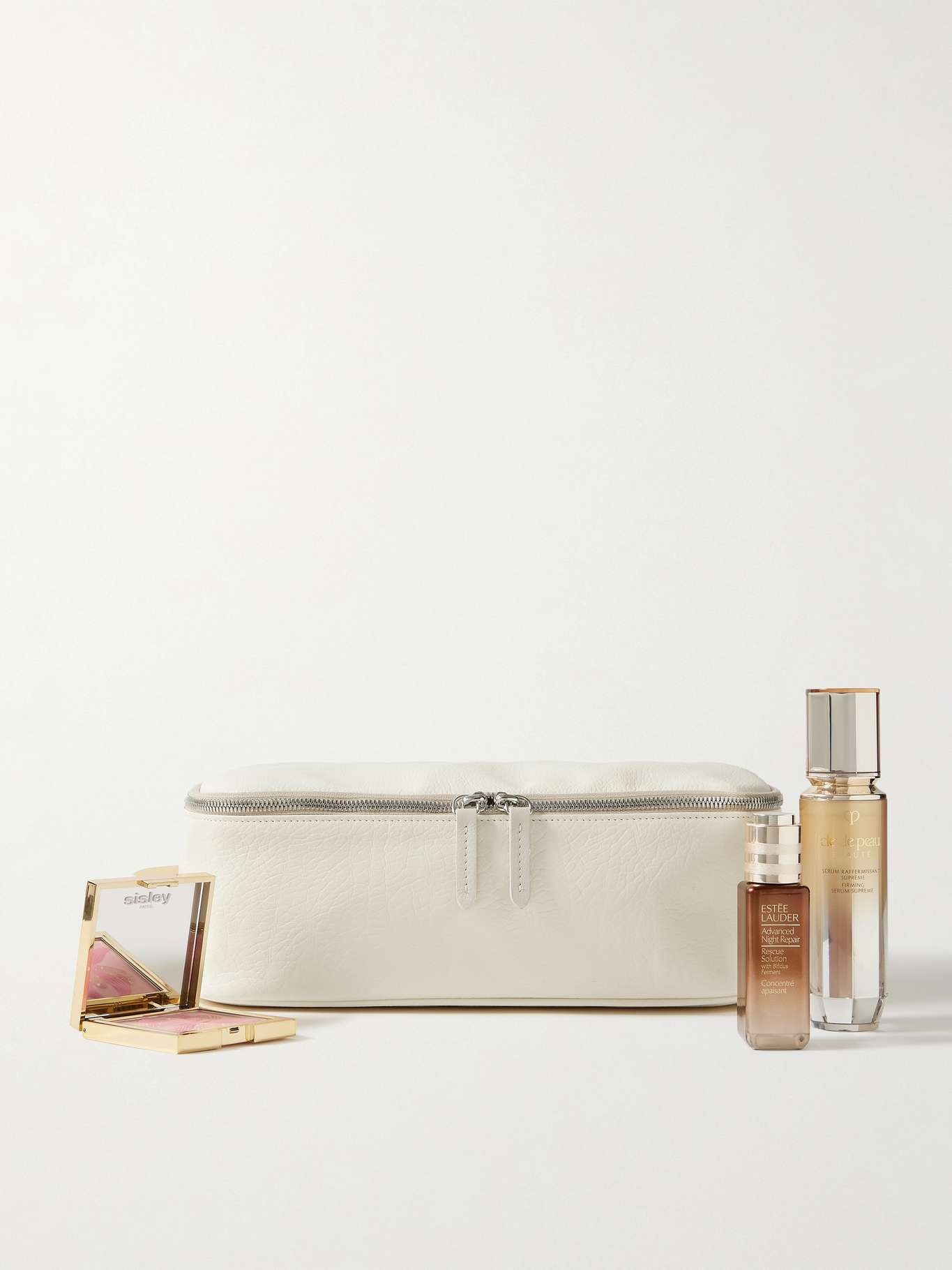 Textured-leather cosmetic case - 2